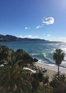 Malaga plage