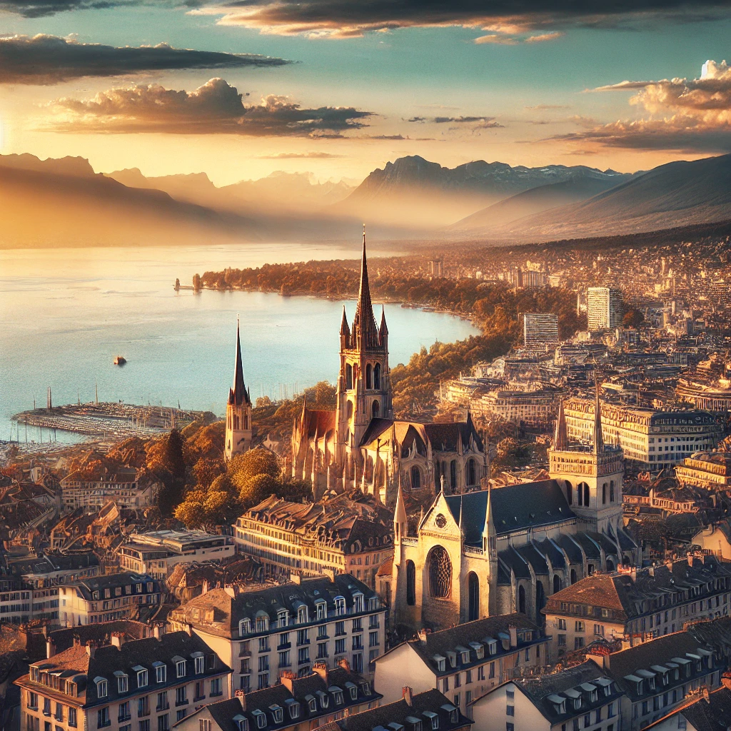 Vue de Lausanne